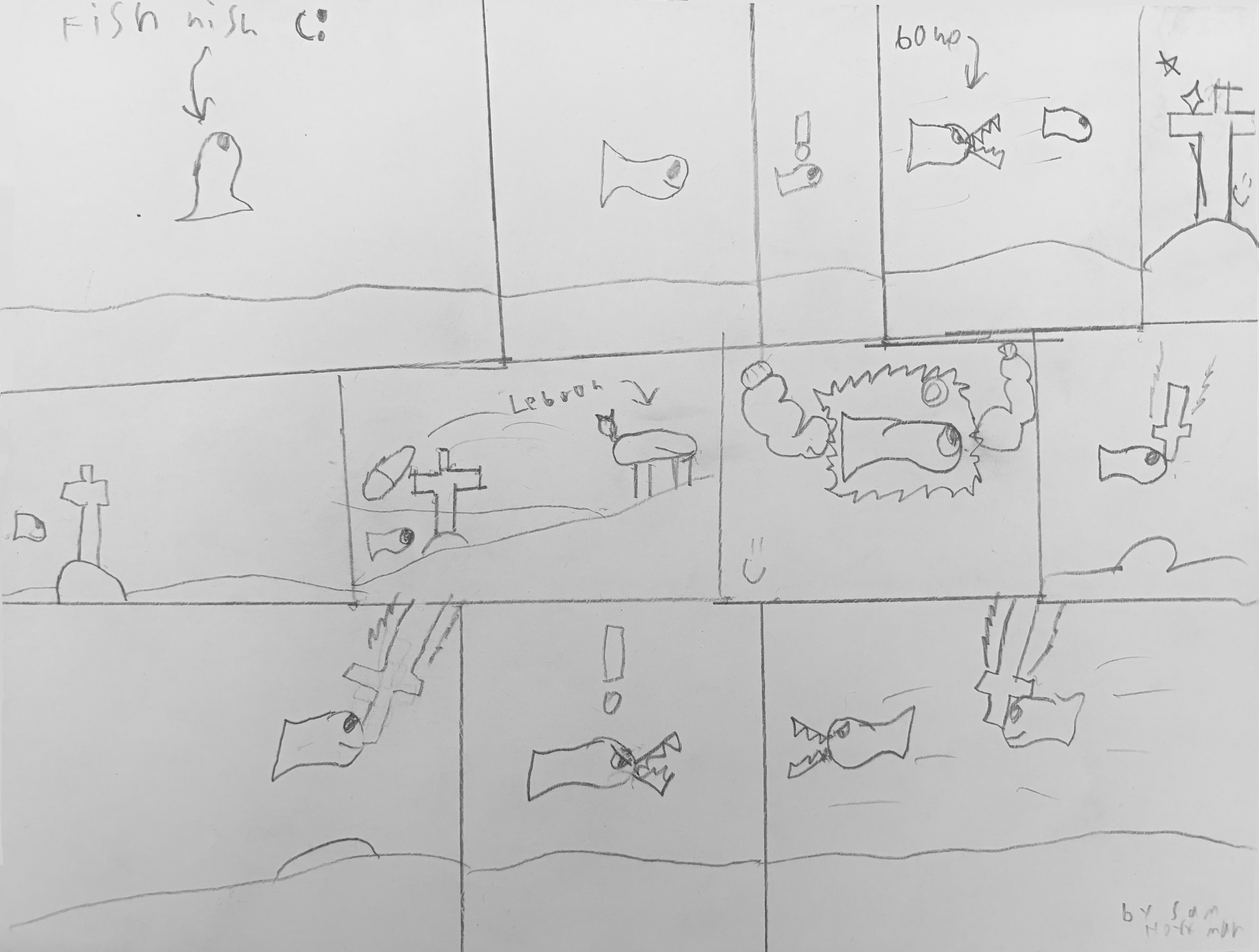 First Fishnish Comic